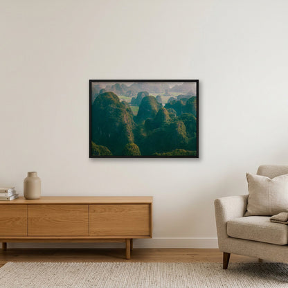 Stone Waves — 84×59cm, 33×23" Black Frame
