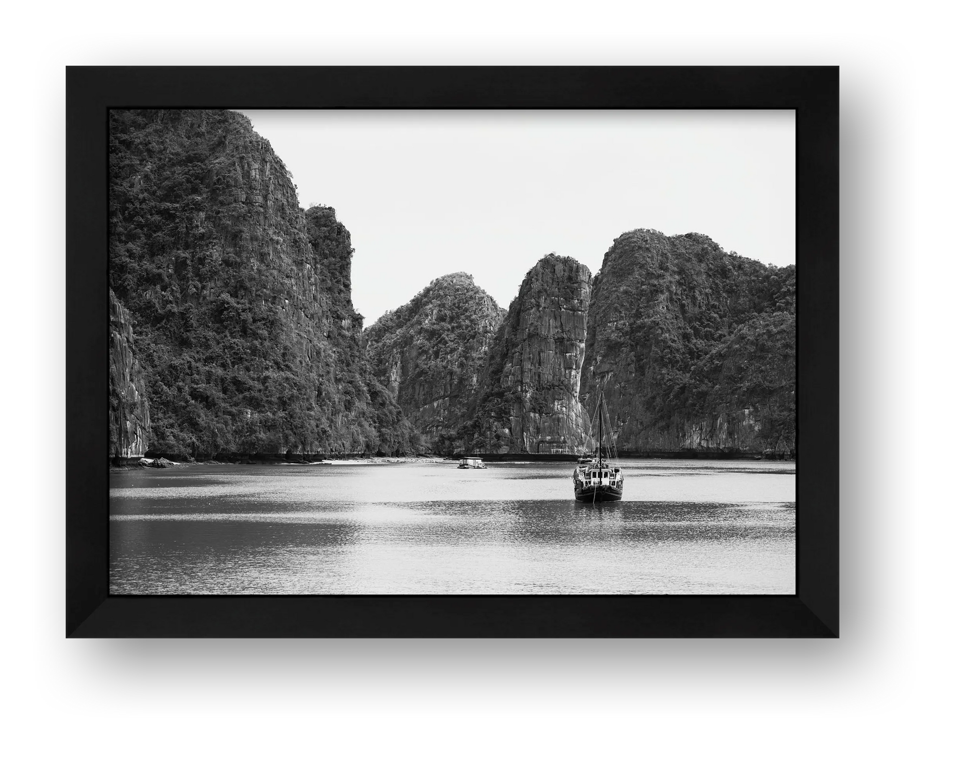 Lan Ha Silence — framed