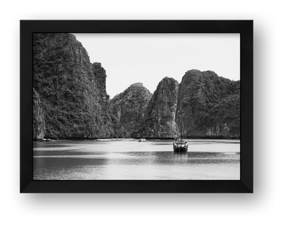 Lan Ha Silence — framed
