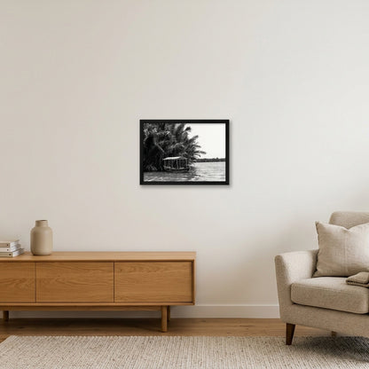 Tropical Stillness — A3 (42×30cm, 17×12") Black Frame
