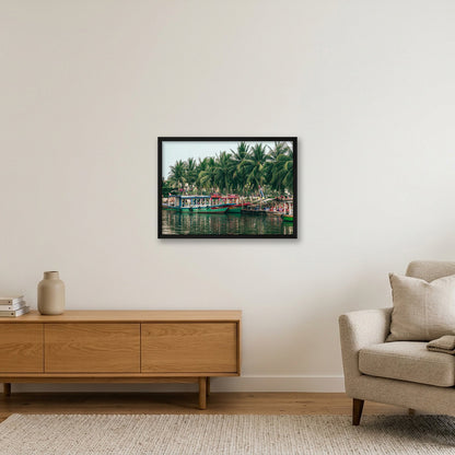 Colours of Hội An — 59×42cm, 23×17" Black Frame