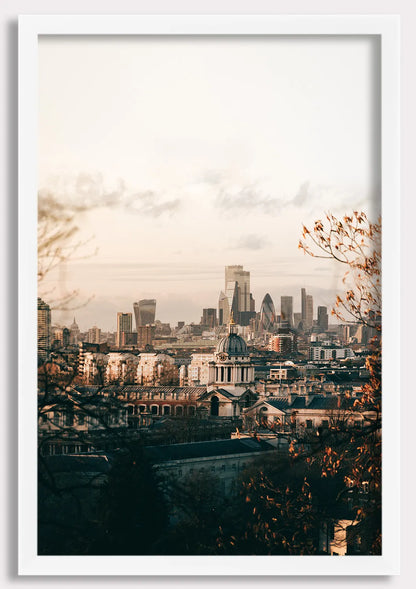 Autumn's Embrace Over London