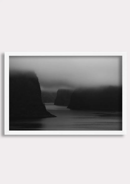 Fjords in Monochrome