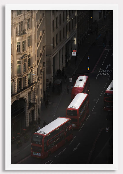 London’s Double-Deckers from Above