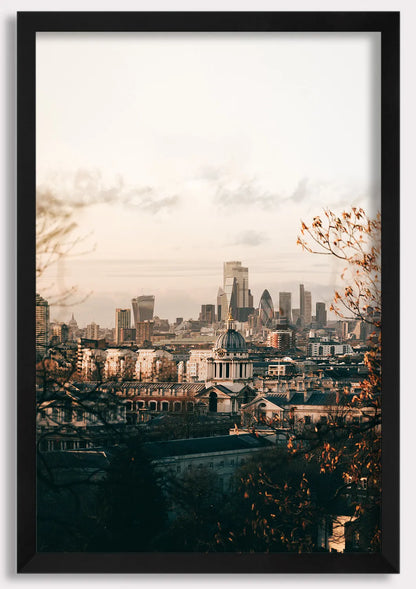 Autumn's Embrace Over London