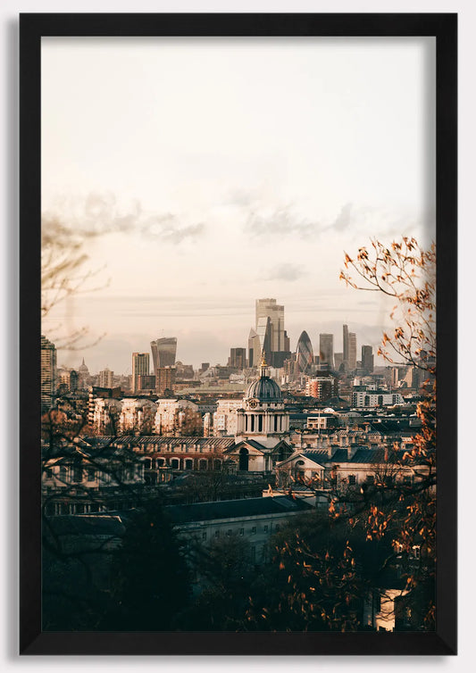 Autumn's Embrace Over London