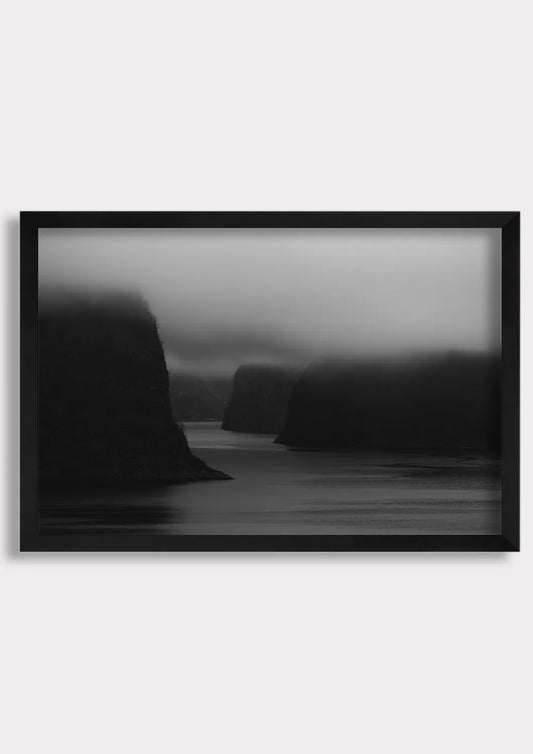 Fjords in Monochrome