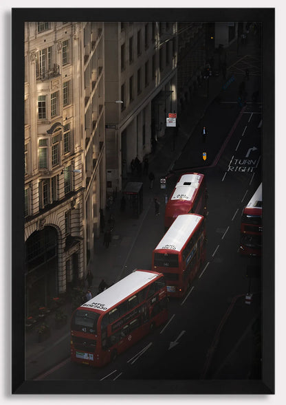 London’s Double-Deckers from Above