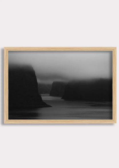 Fjords in Monochrome