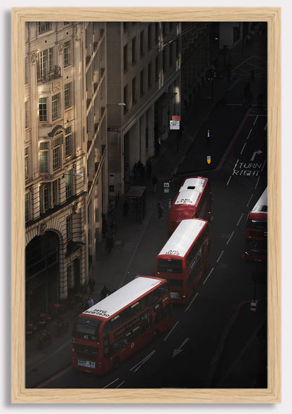 London’s Double-Deckers from Above