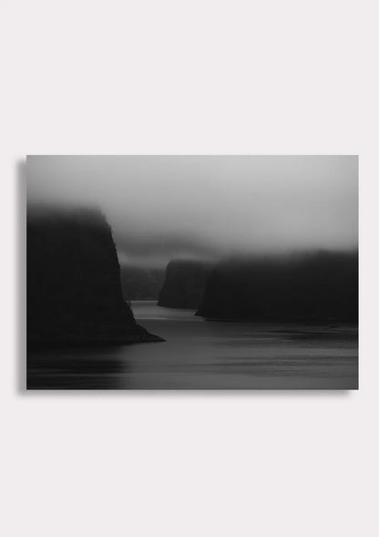 Fjords in Monochrome