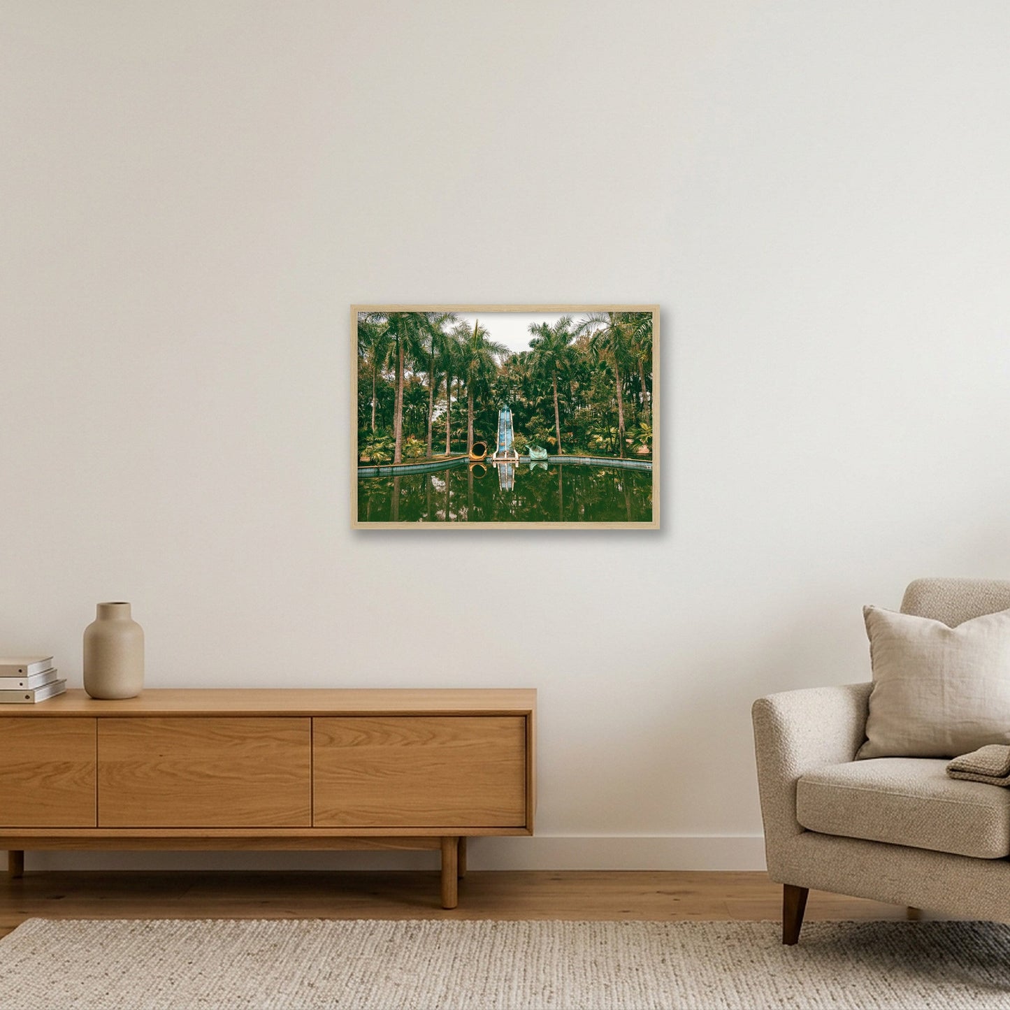 Forgotten Kingdom — 59×42cm, 23×17" Oak Frame