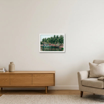 Colours of Hội An — A3 (42×30cm, 17×12") White Frame