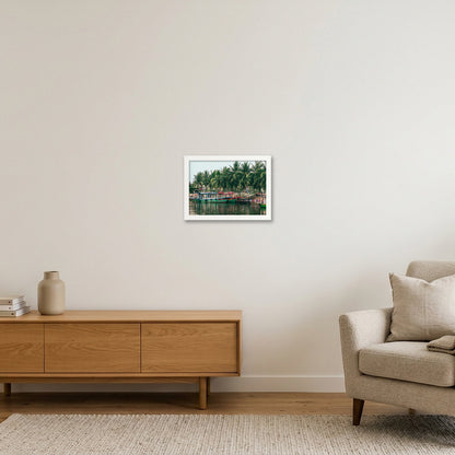Colours of Hội An — A4 (30×21cm, 12×8") White Frame